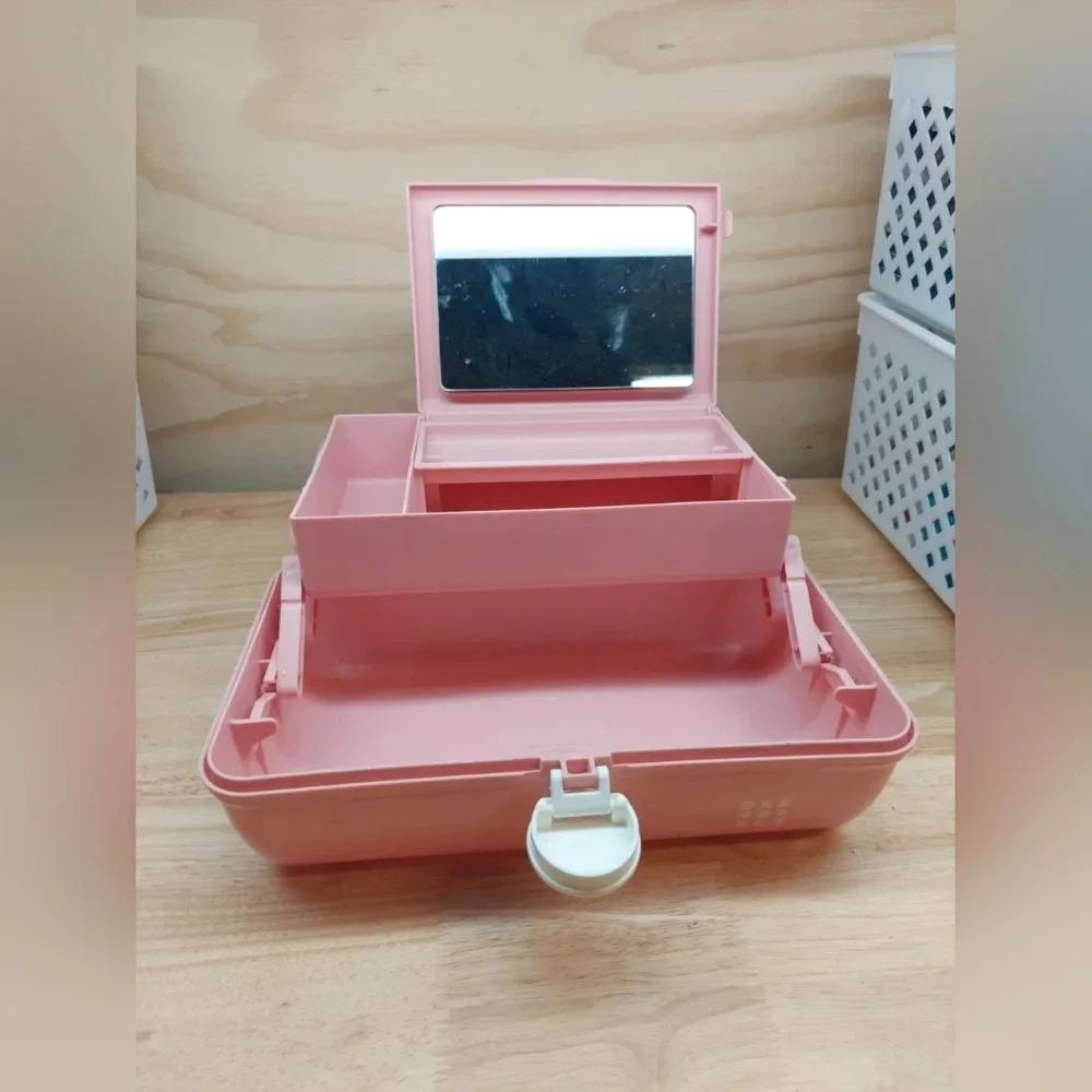 Vintage EUC Caboodle Cosmetic case Organizer Holder Multifunctional 90's Y2K